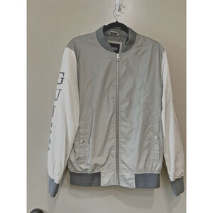 Guess Los Angeles Reflective Bomber Jacket Men’s / Unisex street punk Rock Sz-M